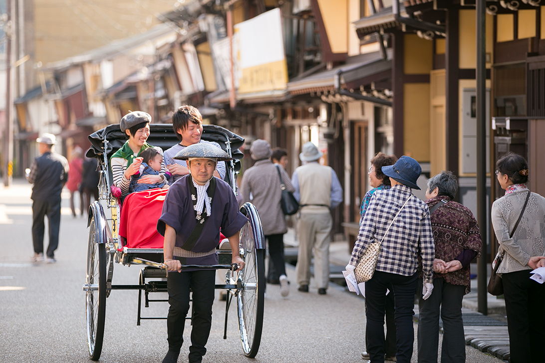 郡上八幡 人力車01