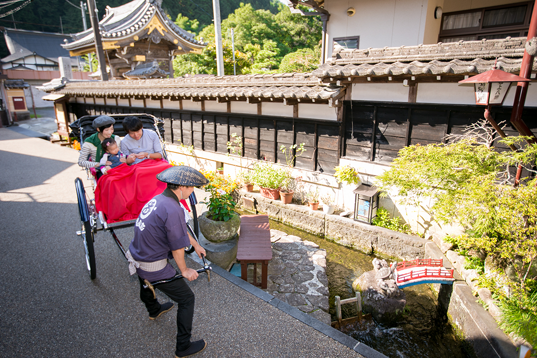 郡上八幡 人力車04