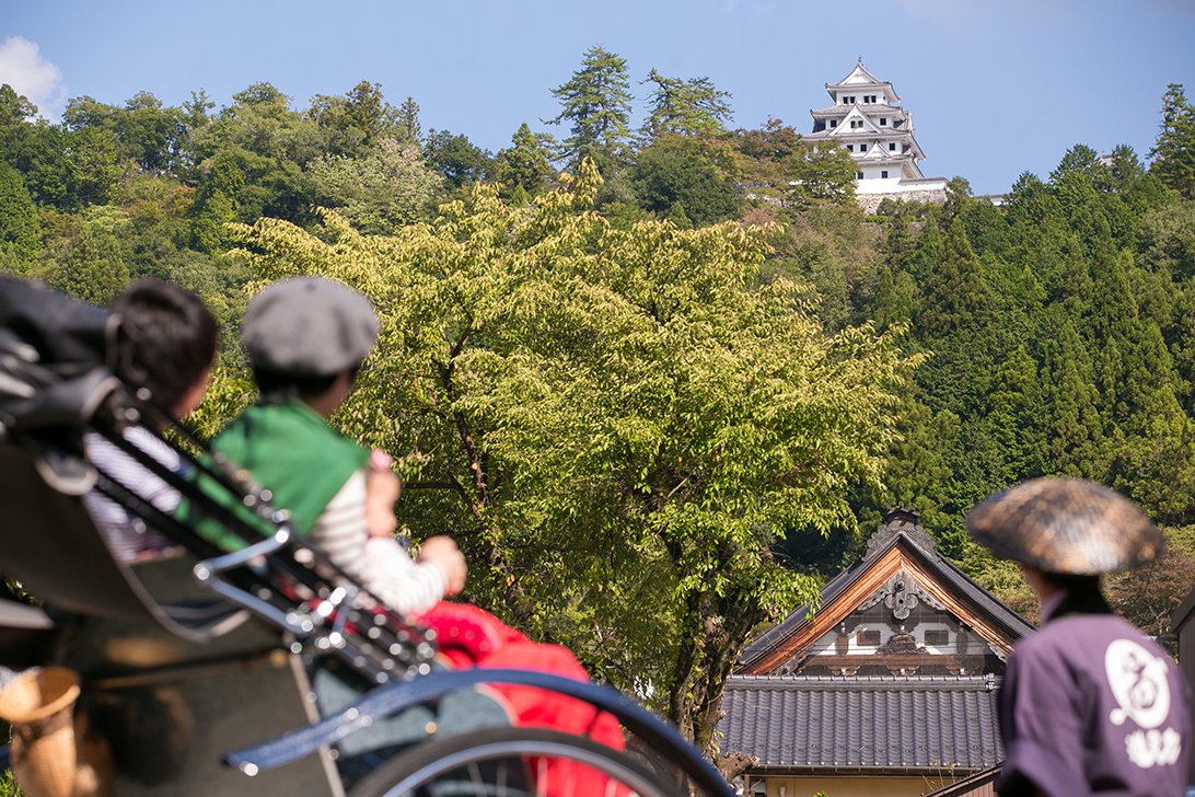 郡上八幡 人力車05