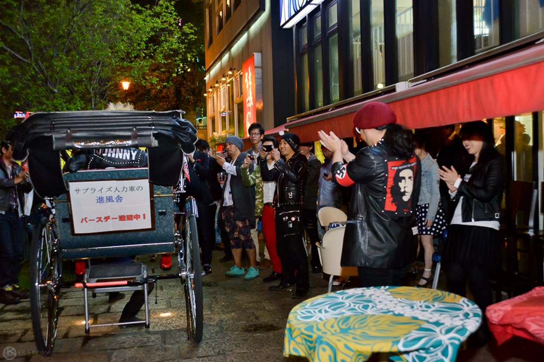 バースデー人力車